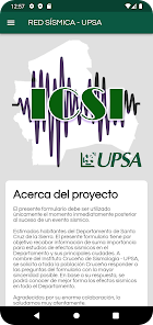 Red Sísmica - UPSA 1.0.1 APK + Mod (Unlimited money) untuk android