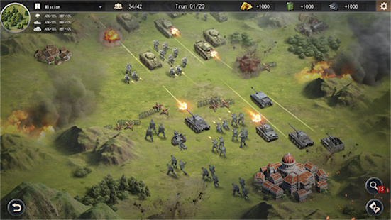 World War 2: Strategiespiele Tangkapan layar