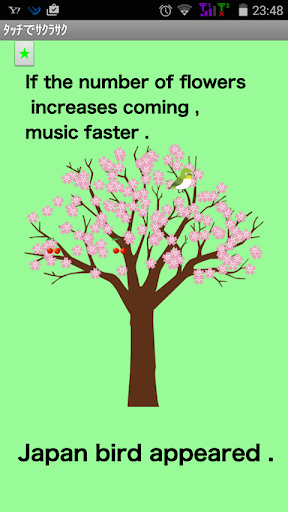 Japanese SAKURA of healing Screen 3