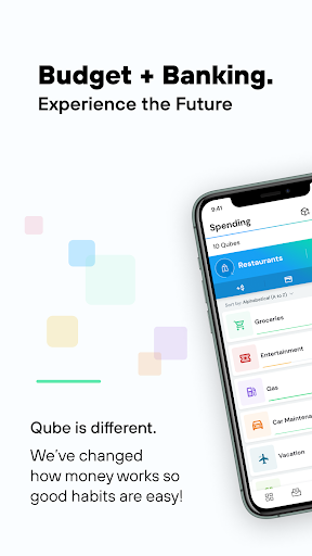 Android application Qube Money | Budget + Banking screenshort