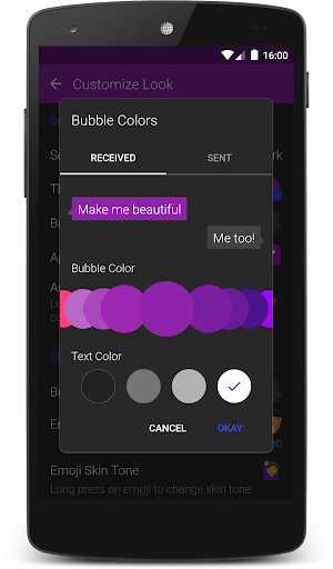 Textra SMS  APK screenshots 2