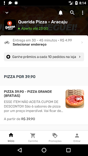 Querida Pizza Screen 2