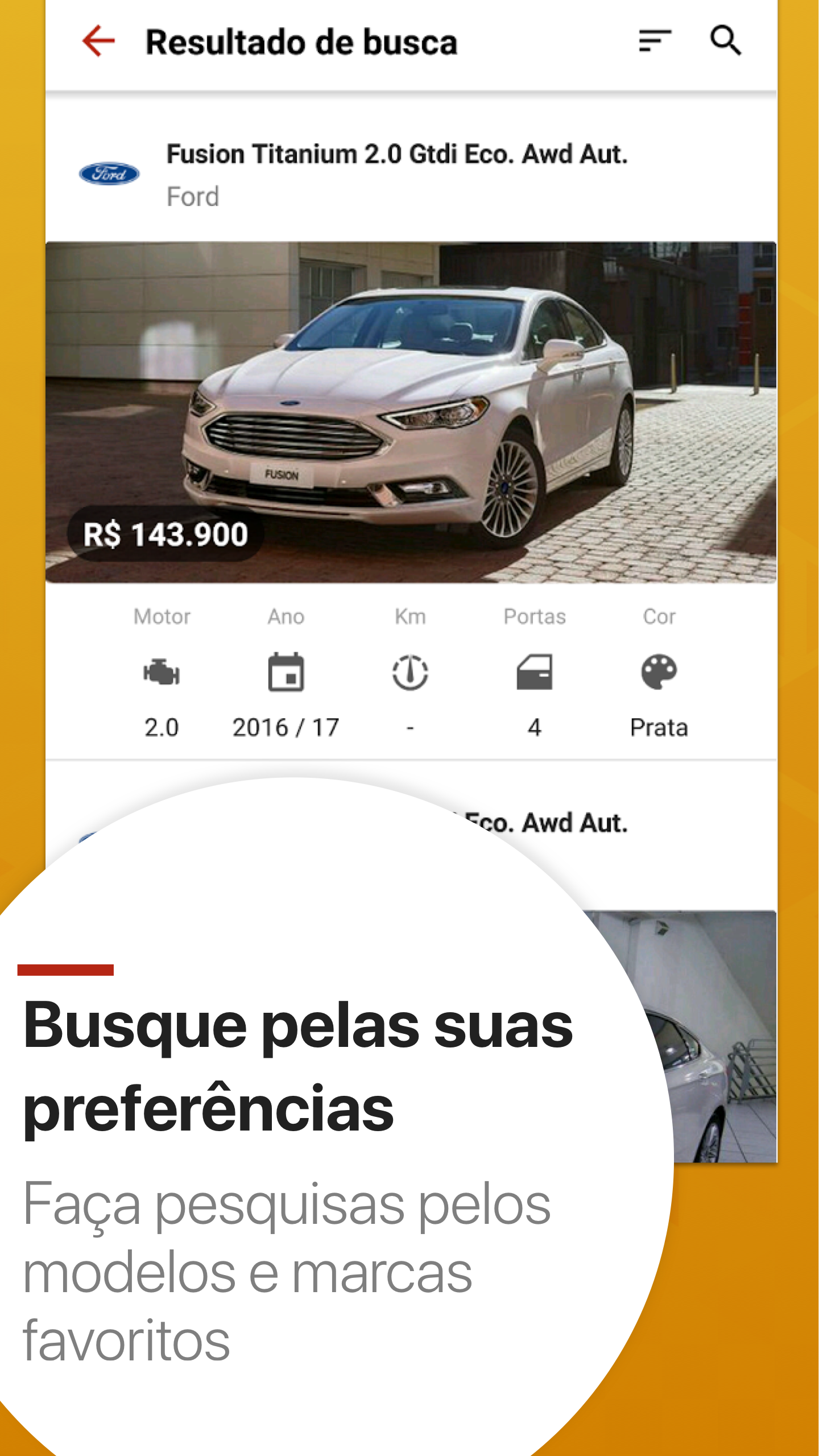 Android application Vrum - Classificados de Carros e Veículos screenshort