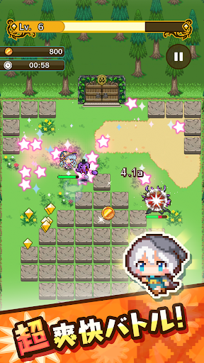Android application ピコピコサバイバーズ2D：爽快アクションRPG screenshort