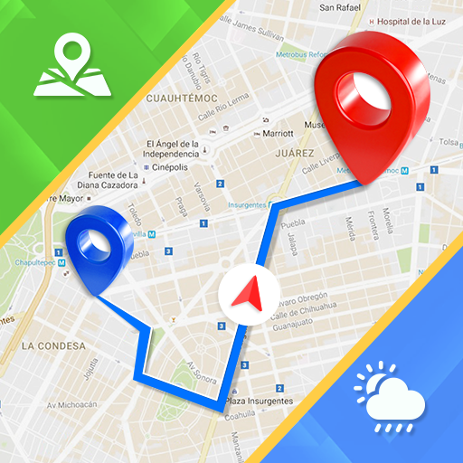 Maps, Navigation & Directions logo