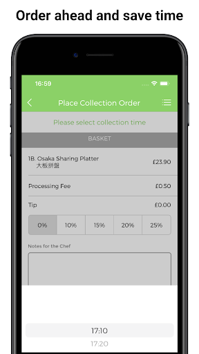 Sushi Kitchen App Screen 3