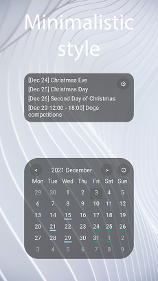 Mature Calendar Widgetのおすすめ画像5