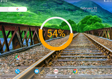 Battery Widget - No Permission Bildschirmfoto