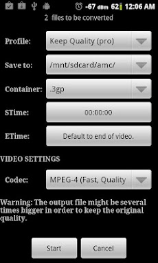 Video Converter Androidのおすすめ画像4
