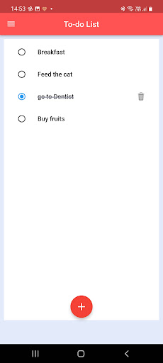 Simple Task Manager Screen 3