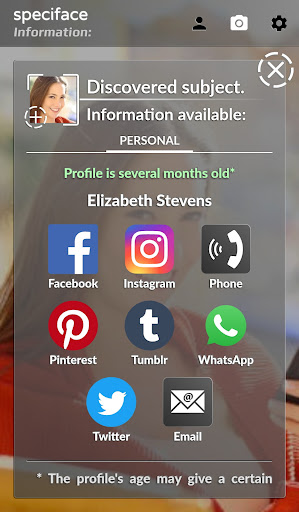 Speciface Screen 2
