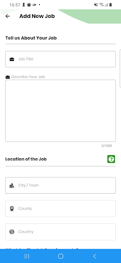 Vocation Wizard Screen 2