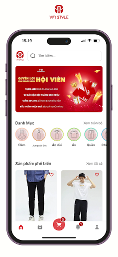 Android application VM Style screenshort