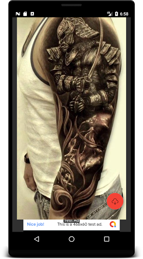 Android application Tattoo images screenshort