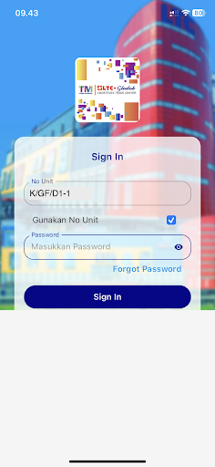 Tenant Portal LTC Glodok Screen 2