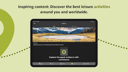 Screenshot of Outdooractive. Hike and Ride