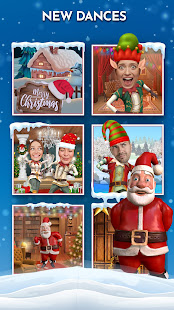 Your Christmas Face u2013 Xmas 3D Dance Collection 3 APK screenshots 2