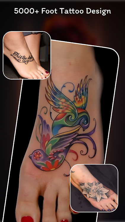 Foot Tattoo Designs 5000+ - 24 - (Android)