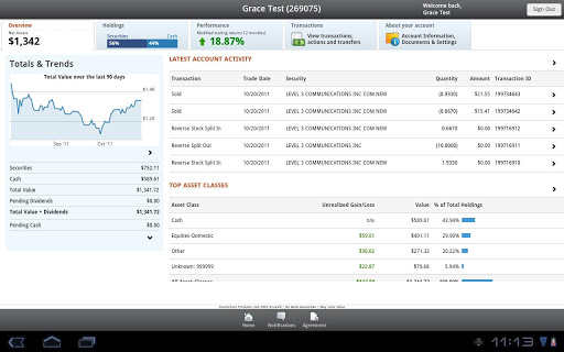 Android application Atlas Capital Management Corp. screenshort
