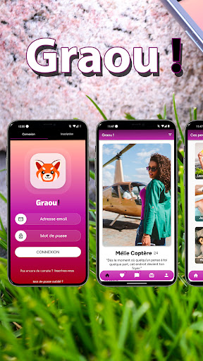 Android application Graou ! screenshort