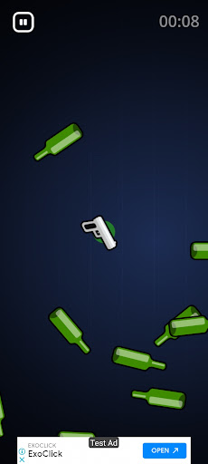 Android application Flippy Shot - Destroy Bottles screenshort
