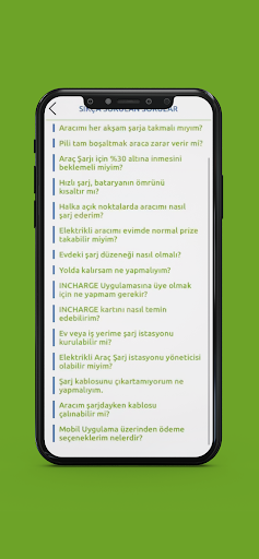 INCHARGE Screen 2