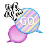 GO SMS - Zebra Star Skies 8 icon