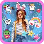 Cover Image of Tải xuống Cute Stickers for Photos : kaw  APK