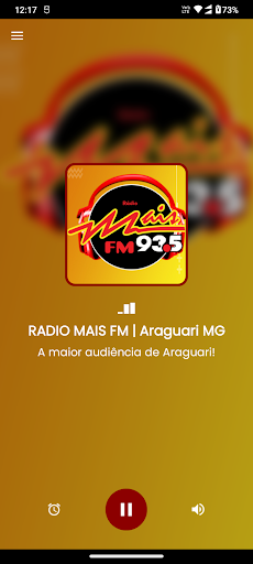 Android application RADIO MAIS FM ARAGUARI screenshort