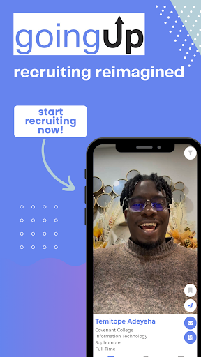 Android application goingup recruiting screenshort
