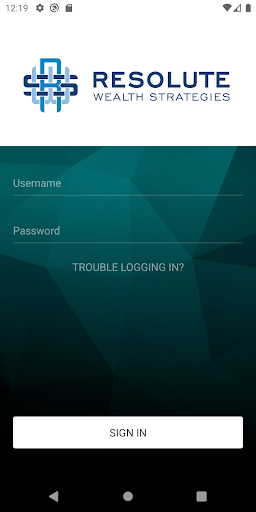 Android application Resolute Wealth Strategies screenshort