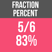 Fraction to Percent Calculator and Convertor