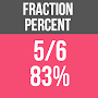 Fraction to Percent Calculator