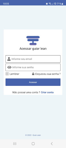 Android application Guia Lean Enterprise screenshort