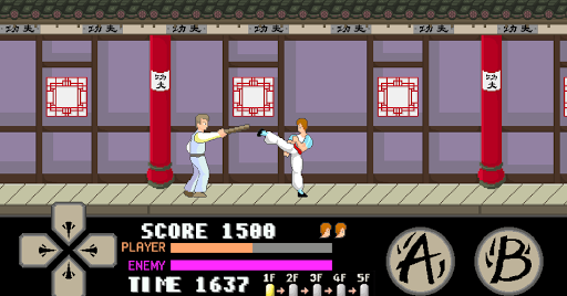 kung fu master arcade