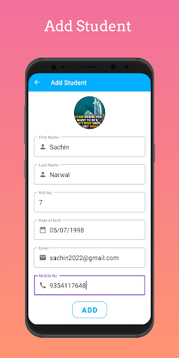 Track Attendance Screen 2