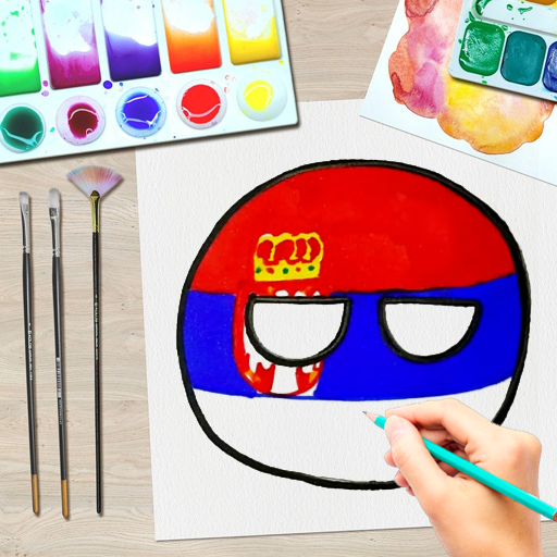 How to Draw Countryballs Download on Windows