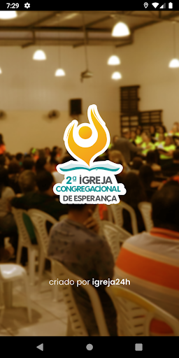 Android application 2ª Congregacional de Esperança screenshort