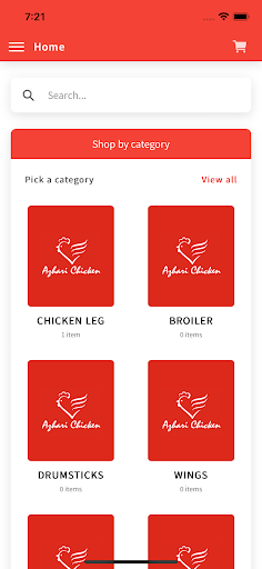 Android application Azhari Chicken screenshort