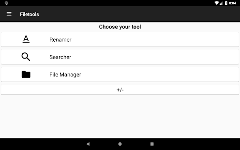 File Tools Tangkapan layar