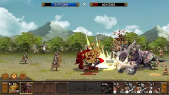 Game screenshot バトルセブンキングダムズ : キングダムウォーズ2 mod apk