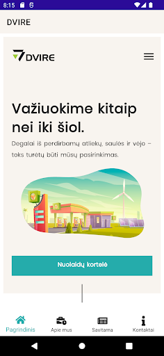Android application DVIRE screenshort
