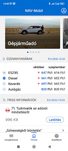 NAV-Mobil Screen 2