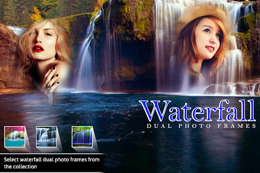 Waterfall Photo Frames Screen 2