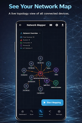 WiFiSet - WiFi Ağ Tarayıcı ekran görüntüsü