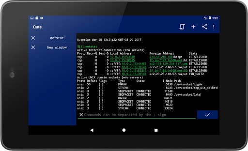 Qute: Terminal Emulator v3.33 (141) Premium Android