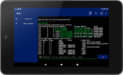 Qute: Terminal emulator