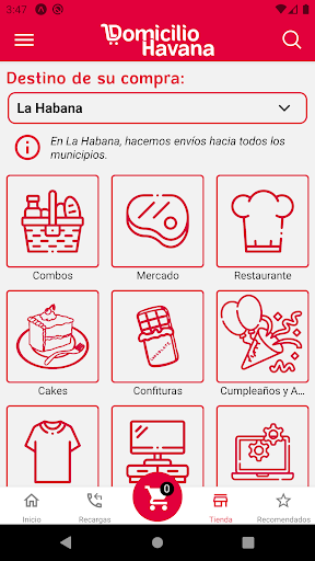 Domicilio Havana Screen 2