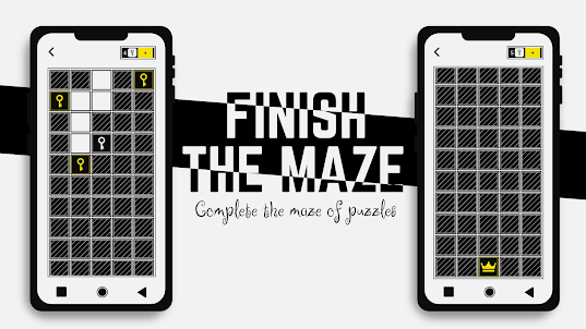 Maze : Puzzles Your Way Out !
