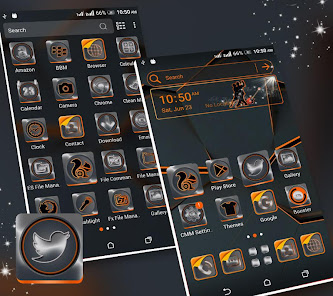 Imágen 4 Simple Black Launcher Theme android